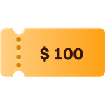 Voucher de position 100 USDT