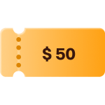 Voucher de position 50 USDT