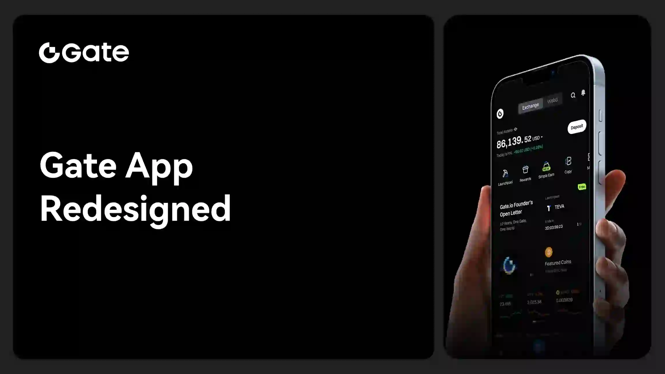 Gate Unveils Redesigned Mobile App, Streamlining Crypto Trading Experience